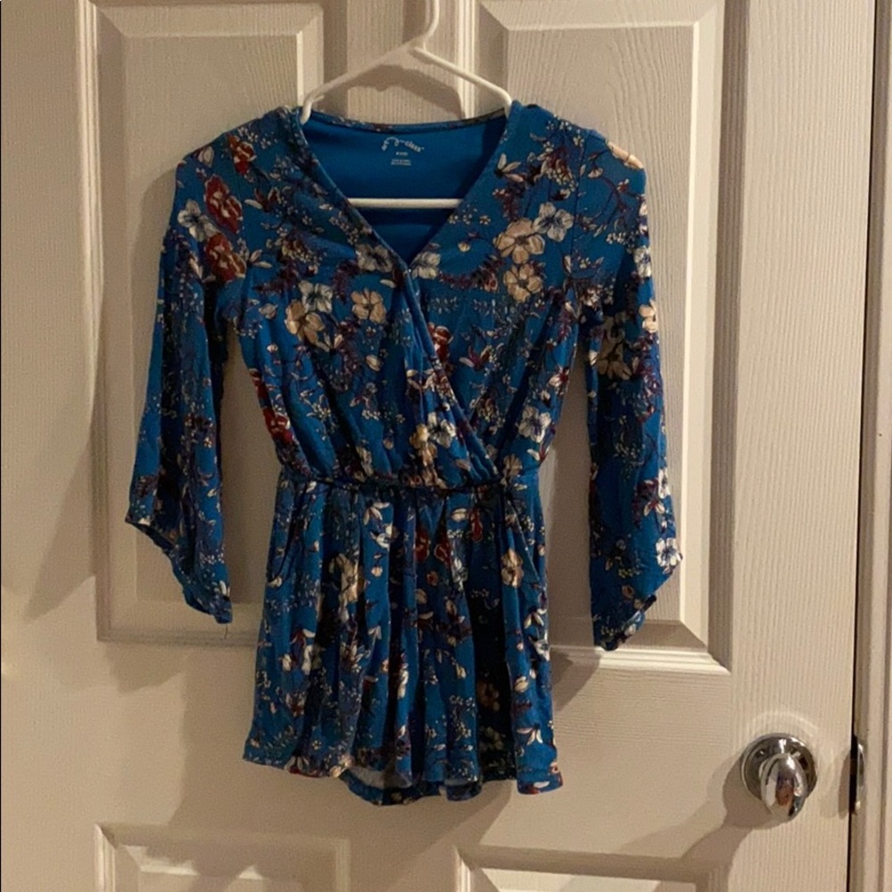 Long sleeve romper